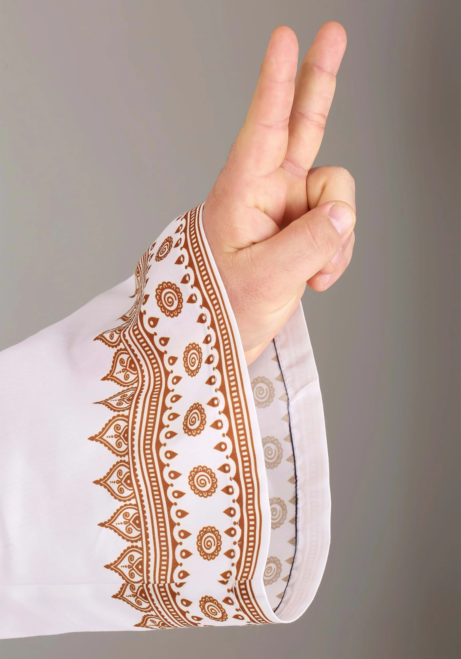 Plus Size Woodstock Hippie Costume For Men 6 Plus Size Woodstock Hippie Costume For Men - Image 4