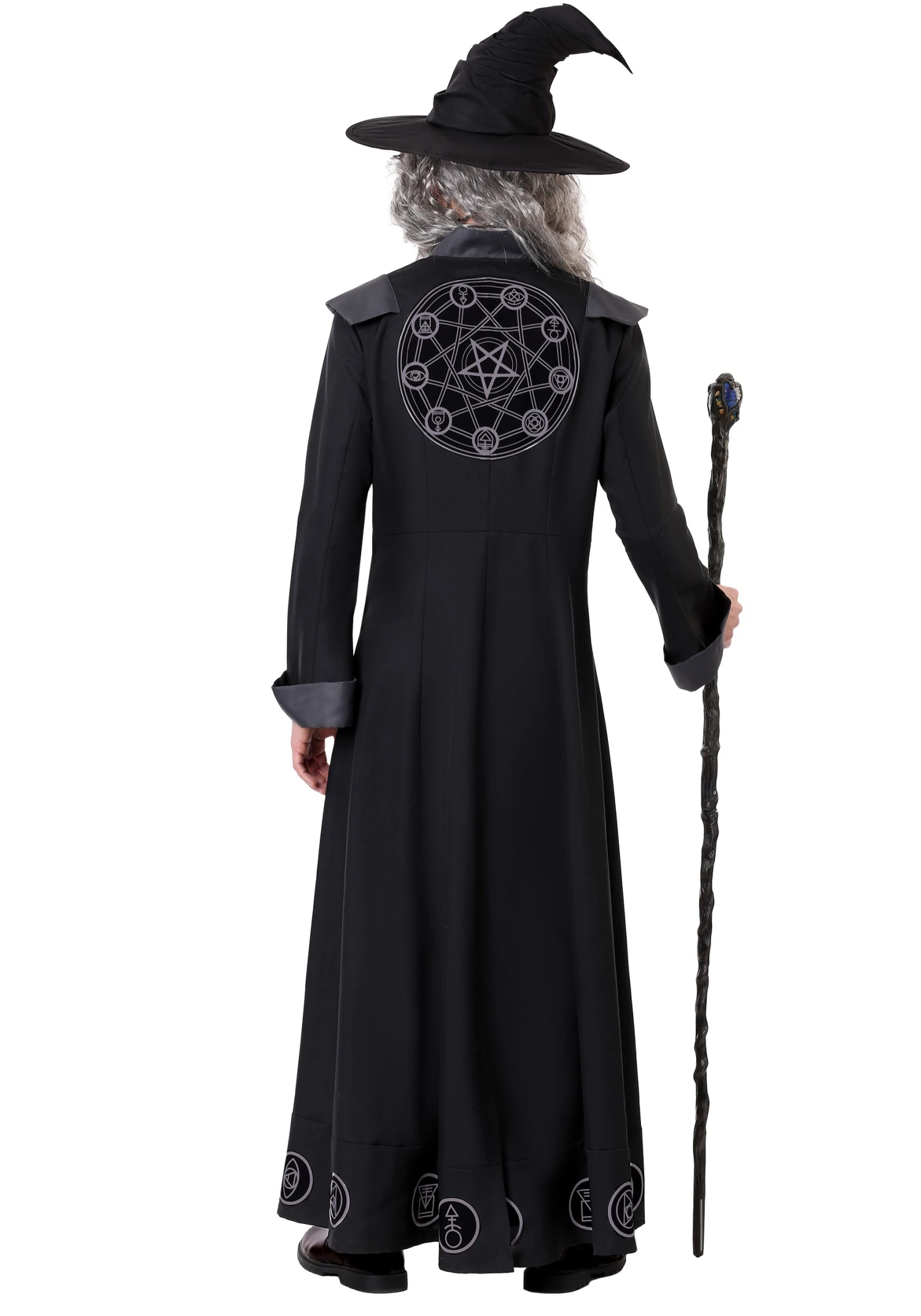 Men's Plus Size Warlock Costume 4 Men's Plus Size Warlock Costume - Image 2