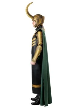 JAZWARES Premium Marvel Loki Costume For Men 13 JAZWARES Premium Marvel Loki Costume For Men -Halloween Costumes mens premium loki costume alt 2