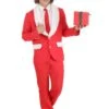 Red Holiday Santa Suit For Men