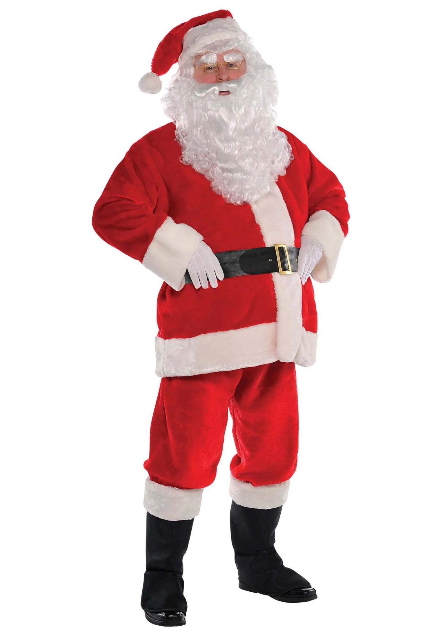 AMSCAN Adult Santa Suit Classic Costume 3 AMSCAN Adult Santa Suit Classic Costume