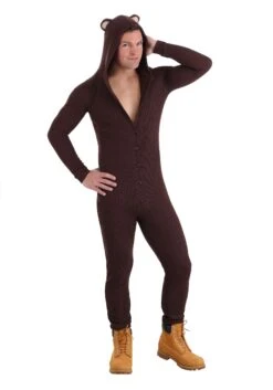 Men's Sexy Brown Bear Costume