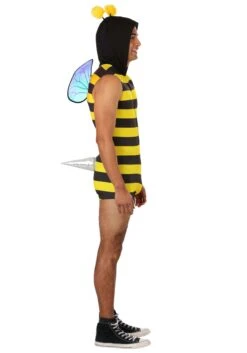 Men's Sexy Bee Costume -Halloween Costumes mens sexy bee costume alt 3