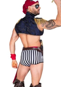 Roma Men's Sexy Captain Hunk Halloween Costume 8 Roma Men's Sexy Captain Hunk Halloween Costume -Halloween Costumes mens sexy captain hunk costume 1