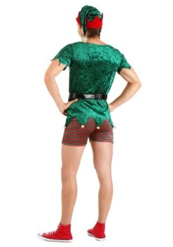Sexy Men's Elf Christmas Costume 5 Sexy Men's Elf Christmas Costume -Halloween Costumes mens sexy christmas elf costume alt 1