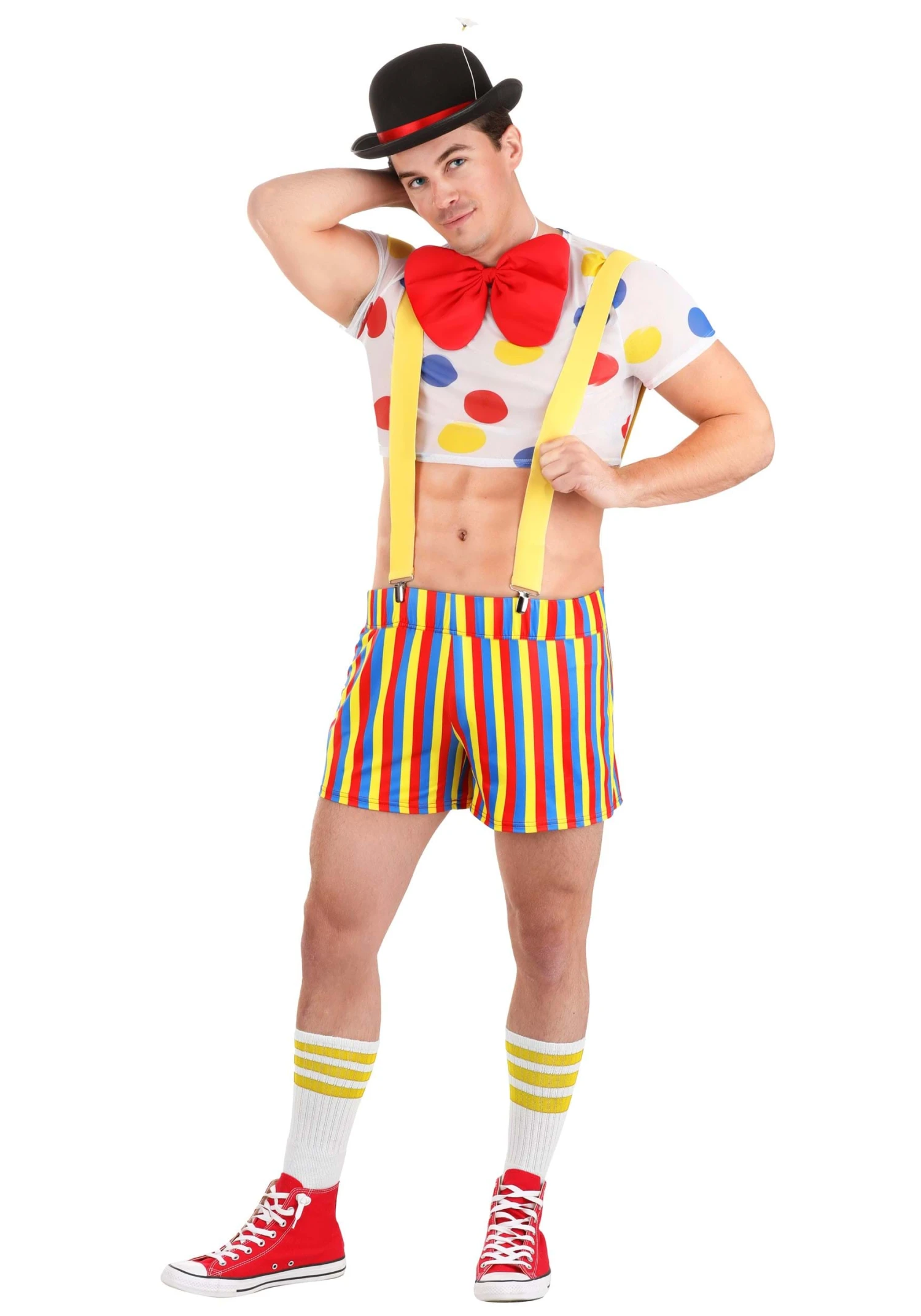 Men's Sexy Clown Costume 3 Men's Sexy Clown Costume