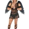 Sexy Dark Angel Costume For Men 2 Sexy Dark Angel Costume For Men -Halloween Costumes mens sexy dark angel costume