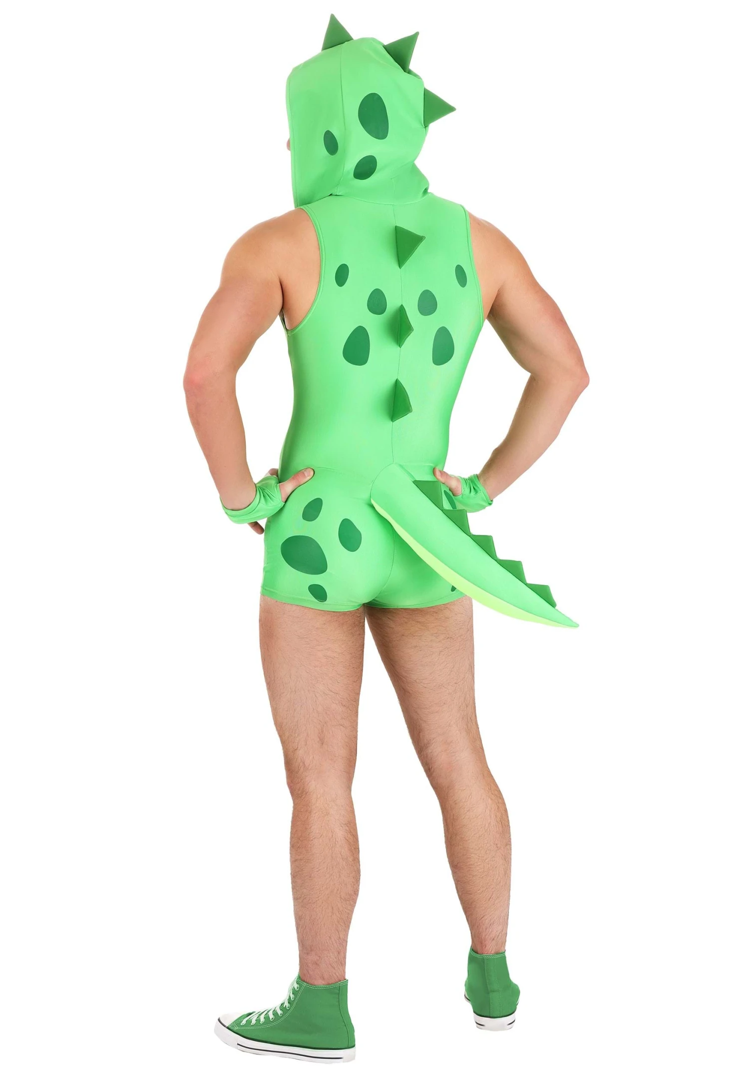 Sexy Dino Costume Romper For Men 4 Sexy Dino Costume Romper For Men - Image 2