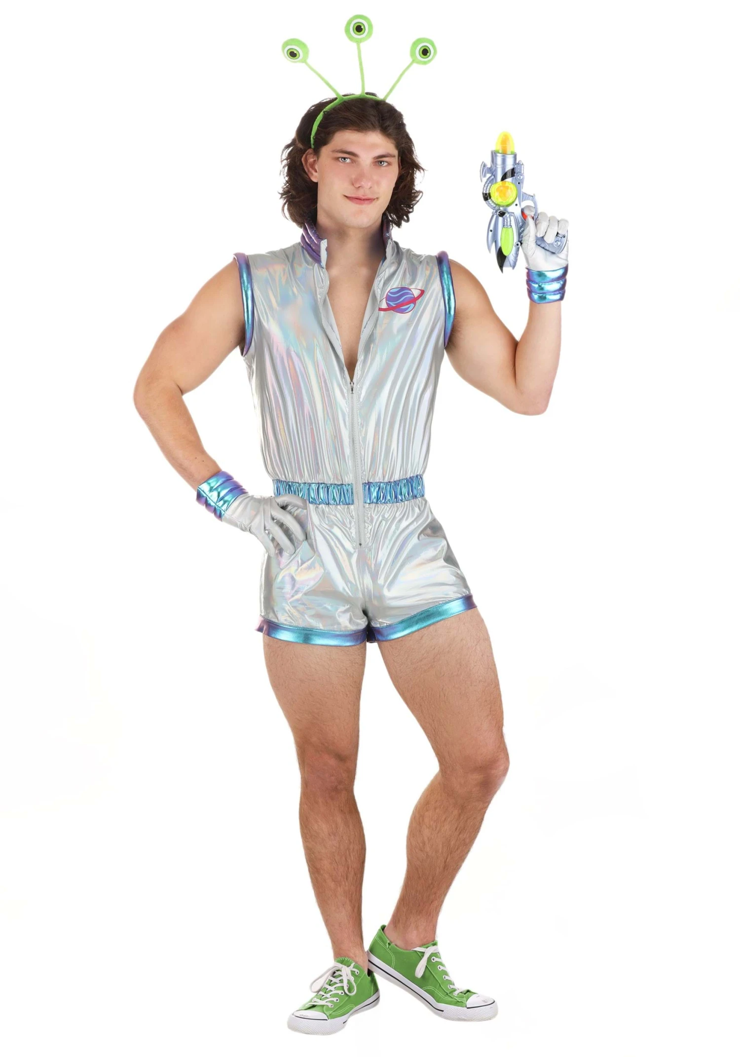 Sexy Men's Galactic Alien Costume 3 Sexy Men's Galactic Alien Costume