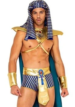 Roma Sexy King Pharaoh Of Egypt Costume For Men -Halloween Costumes mens sexy king pharaoh of egypt costume