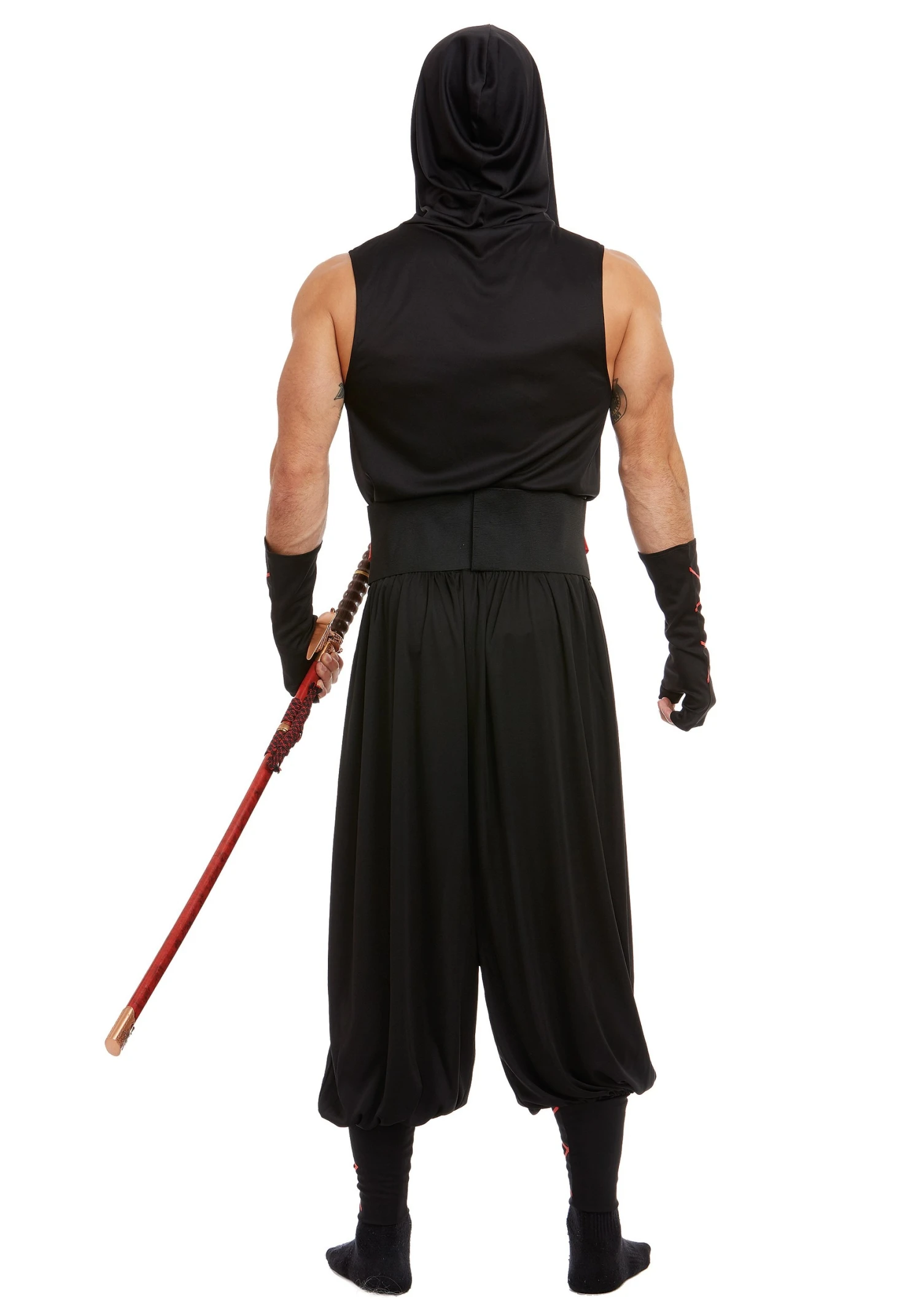 Dreamgirl Men's Ninja Costume 4 Dreamgirl Men's Ninja Costume - Image 2