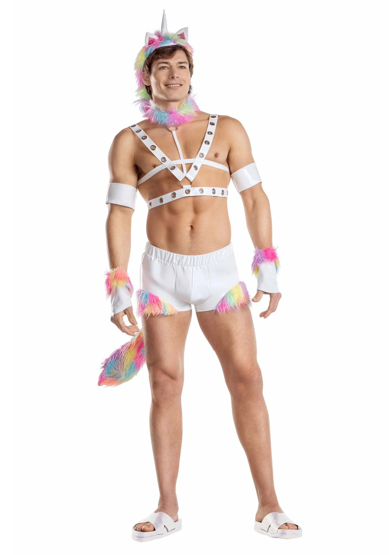 Sexy Pony Up Unicorn Costume For Men 4 Sexy Pony Up Unicorn Costume For Men - Image 2