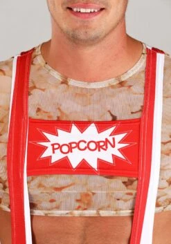 Sexy Popcorn Costume For Men -Halloween Costumes mens sexy popcorn costume alt 2