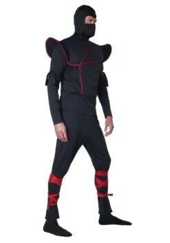 Men's Stealth Ninja Costume -Halloween Costumes mens stealth ninja costume alt 3