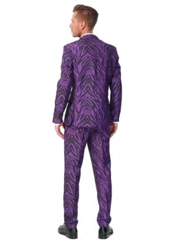 Men's SuitMeister Basic Pimp Tiger Suit Costume 5 Men's SuitMeister Basic Pimp Tiger Suit Costume -Halloween Costumes mens suitmeister basic pimp tiger suit alt 1