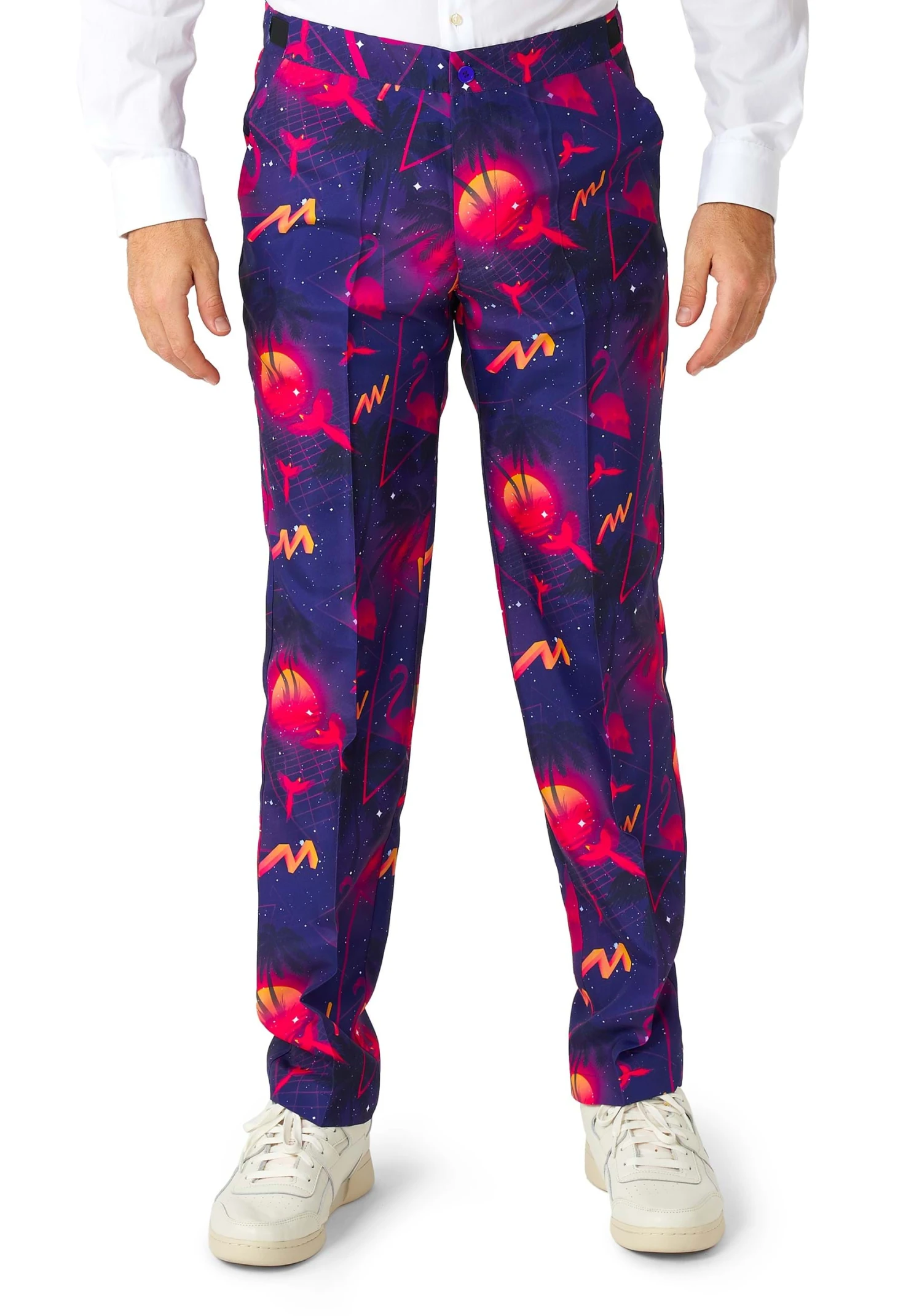 Suitmeister Retro Neon Navy Suit For Men 7 Suitmeister Retro Neon Navy Suit For Men - Image 5