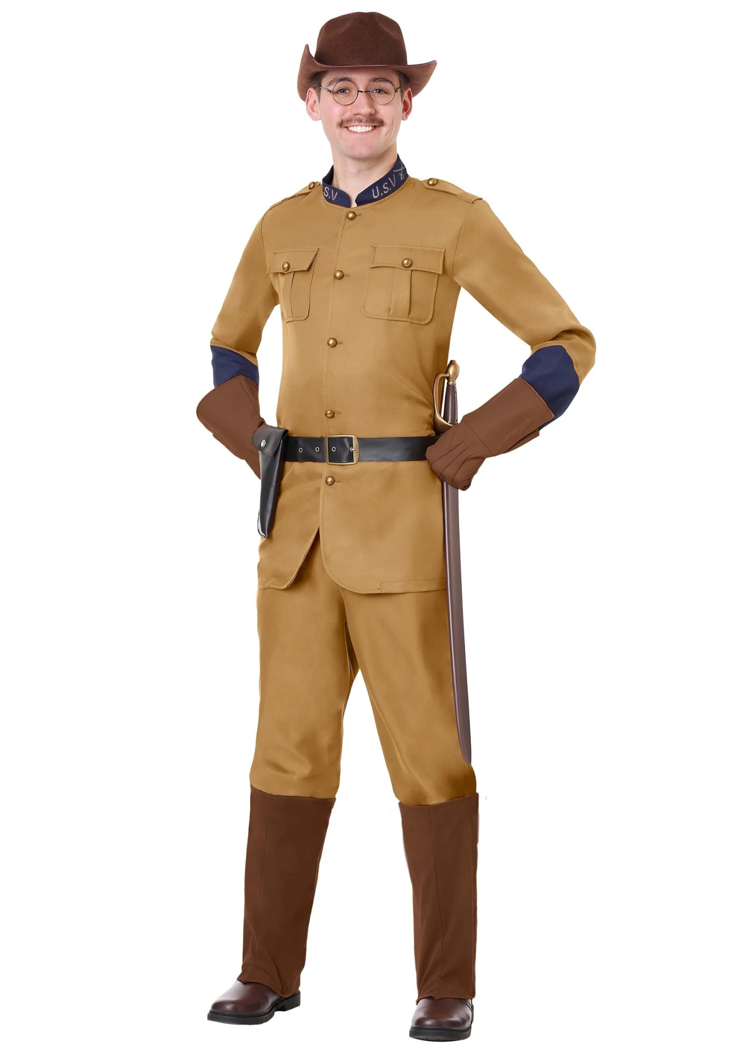 Men's Teddy Roosevelt Costume 3 Men's Teddy Roosevelt Costume