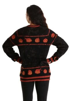 Halloween Michael Myers Adult Sweater 11 Halloween Michael Myers Adult Sweater -Halloween Costumes michael myers sweater alt 4