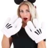 Women's Mickey Ears & Glove Set 2 Women's Mickey Ears & Glove Set -Halloween Costumes mickey ears glove set