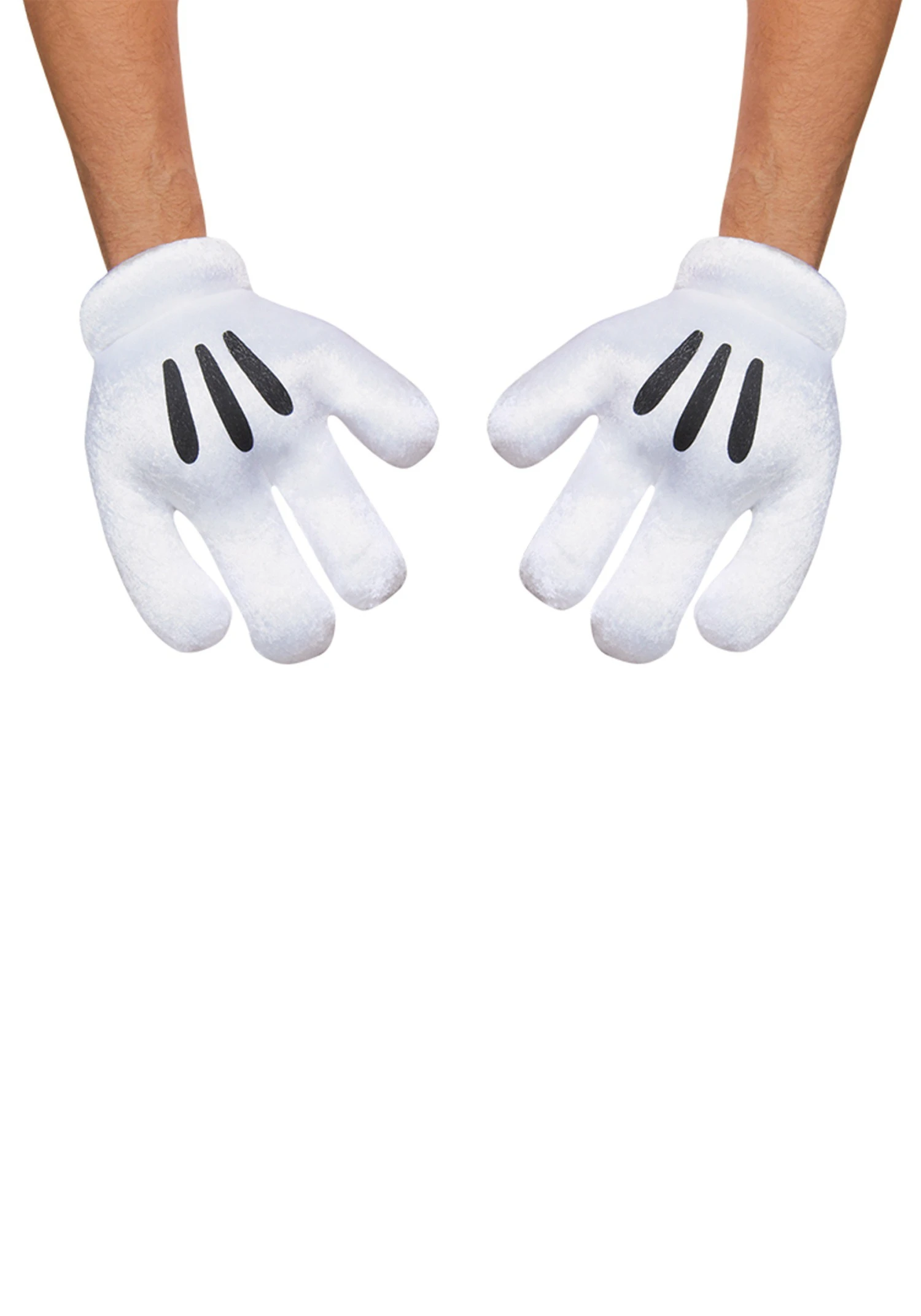 Disguise Mickey Mouse Gloves For Adults 3 Disguise Mickey Mouse Gloves For Adults