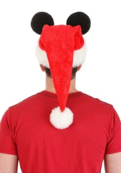 Disney Mickey Santa Cap 9 Disney Mickey Santa Cap -Halloween Costumes mickey santa cap alt 2