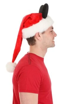 Disney Mickey Santa Cap 11 Disney Mickey Santa Cap -Halloween Costumes mickey santa cap alt 4