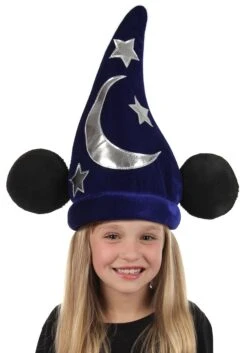 Classic Mickey Wizard Plush Costume Hat -Halloween Costumes mickey wizard plush hat alt 4