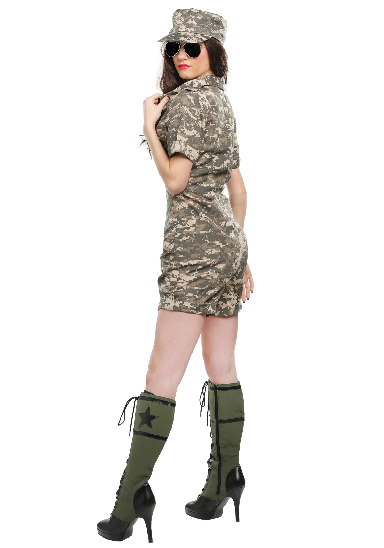 Women's Military Officer Costume 4 Women's Military Officer Costume - Image 2