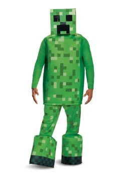 Disguise Prestige Adult Minecraft Creeper Costume -Halloween Costumes minecraft prestige adult creeper costume alt 1