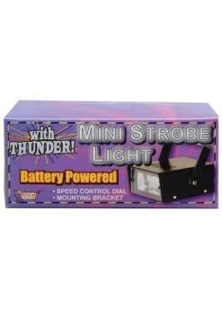 Mini LED Strobe Light With Thunder Decoration