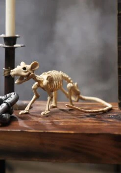 Poseable Skeleton Rat Halloween Decoration