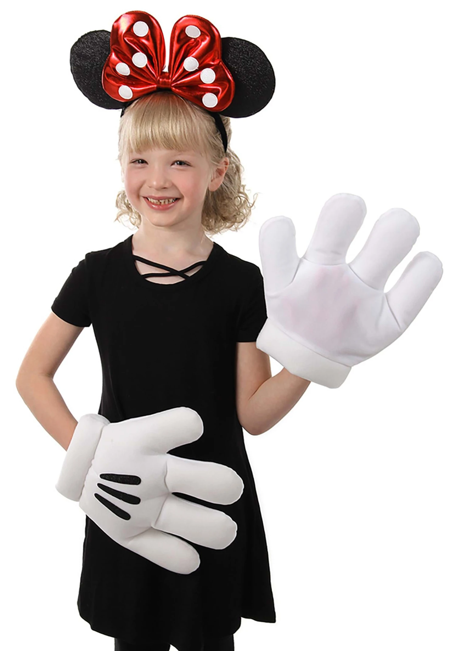 Minnie Glitter Headband & Gloves Set 5 Minnie Glitter Headband & Gloves Set - Image 3