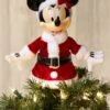 Kurt Adler 8 1/2-Inch Minnie Mouse Treetopper