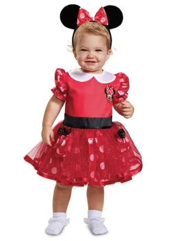 Disguise Minnie Mouse Infant/Toddler Girl's Costume 6 Disguise Minnie Mouse Infant/Toddler Girl's Costume -Halloween Costumes minnie mouse infant toddler costume alt 1