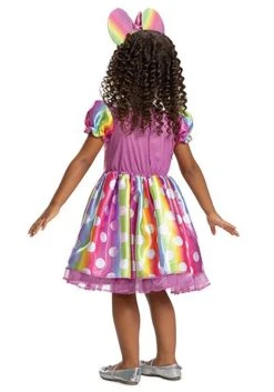 Disguise Minnie Mouse Rainbow Minnie Toddler Costume 8 Disguise Minnie Mouse Rainbow Minnie Toddler Costume -Halloween Costumes minnie mouse rainbow minnie toddler costume alt 1
