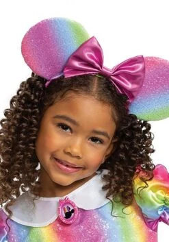 Disguise Minnie Mouse Rainbow Minnie Toddler Costume 9 Disguise Minnie Mouse Rainbow Minnie Toddler Costume -Halloween Costumes minnie mouse rainbow minnie toddler costume alt 2