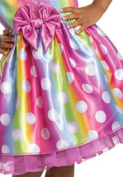 Disguise Minnie Mouse Rainbow Minnie Toddler Costume 11 Disguise Minnie Mouse Rainbow Minnie Toddler Costume -Halloween Costumes minnie mouse rainbow minnie toddler costume alt 4