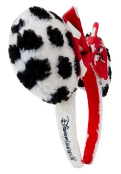 Loungefly Minnie Mouse Rocks The Dots Sherpa Ear Headband 9 Loungefly Minnie Mouse Rocks The Dots Sherpa Ear Headband -Halloween Costumes minnie mouse rocks the dots loungefly sherpa headband alt 2