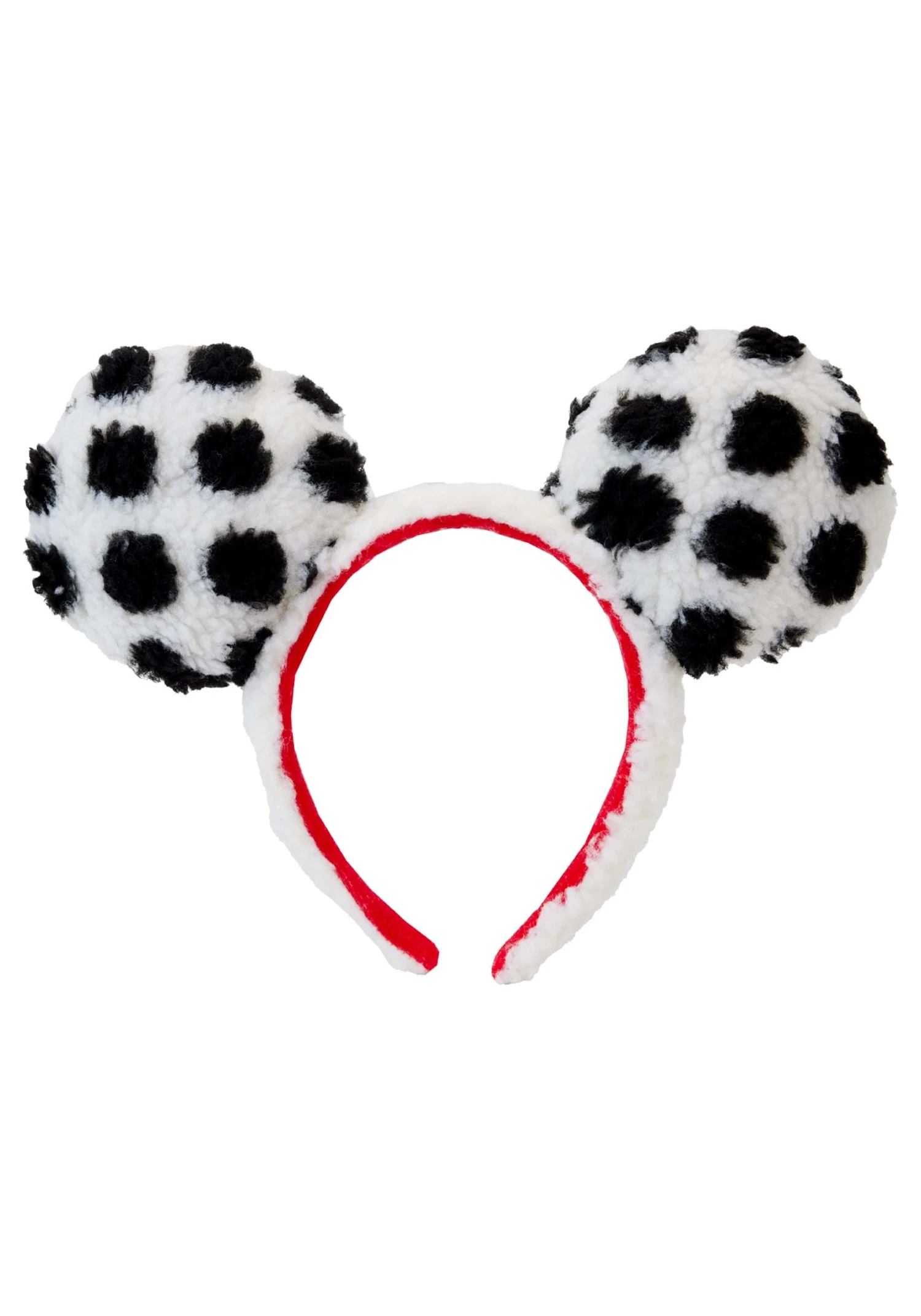 Loungefly Minnie Mouse Rocks The Dots Sherpa Ear Headband 5 Loungefly Minnie Mouse Rocks The Dots Sherpa Ear Headband - Image 3