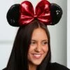 Disney Minnie Sequin Ears Red Headband 2 Disney Minnie Sequin Ears Red Headband -Halloween Costumes minnie sequin ears headband update