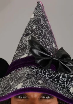 Disney Minnie Mouse Spider Webs Adult Witch Hat 14 Disney Minnie Mouse Spider Webs Adult Witch Hat -Halloween Costumes minnie witch hat alt 5