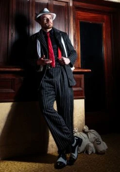 Men's Mob Boss Costume 13 Men's Mob Boss Costume -Halloween Costumes mob boss gangster suit alt 5