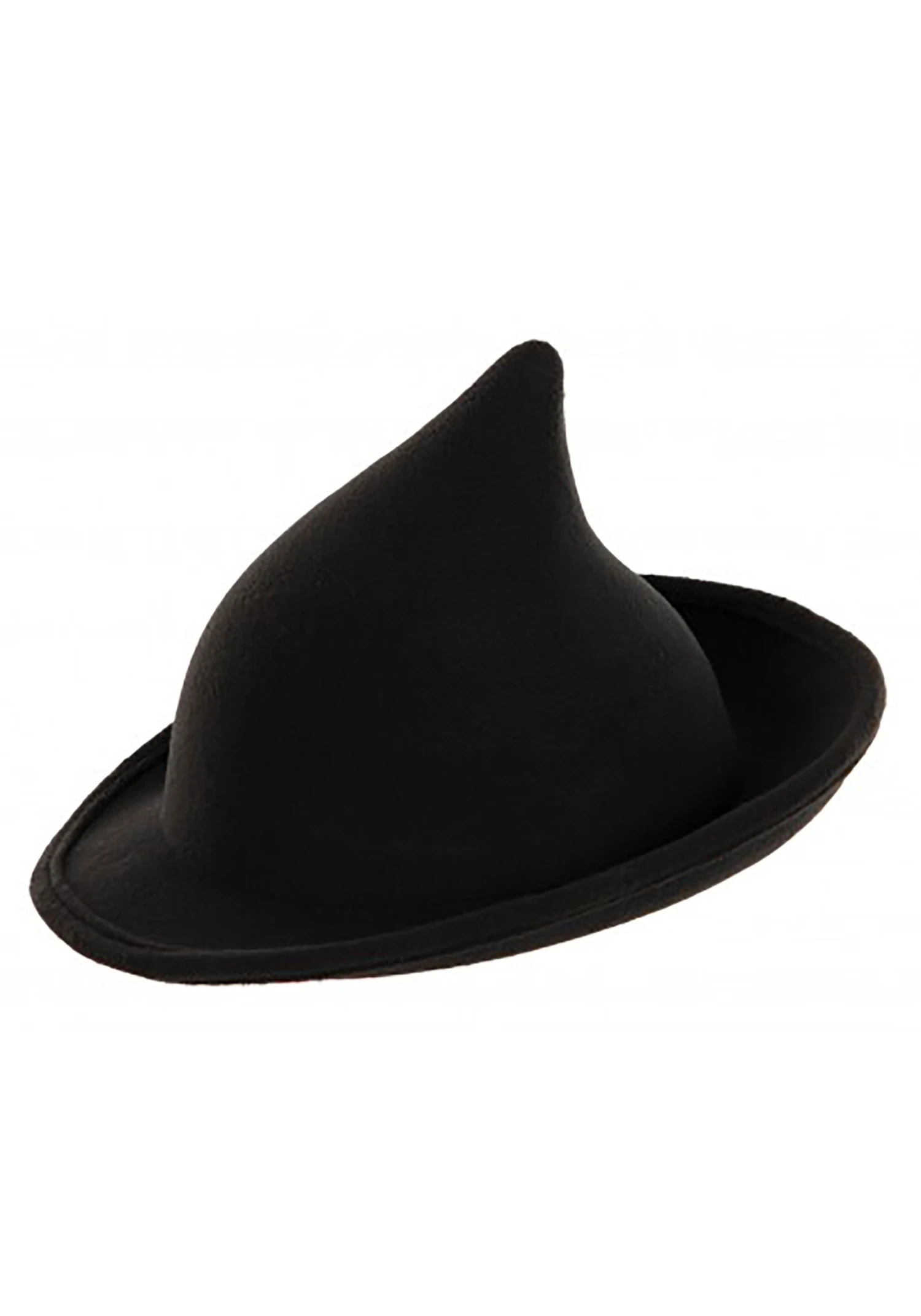 Modern Black Witch's Costume Hat 4 Modern Black Witch's Costume Hat - Image 2
