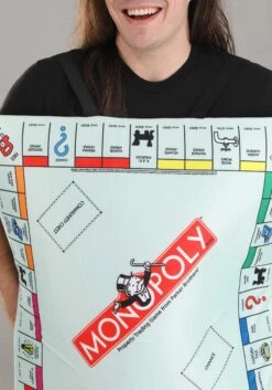Monopoly Sandwich Board Costume For Adults -Halloween Costumes monopoly sandwich board costume alt 1