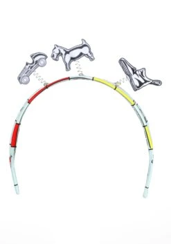 Monopoly Token Accessory Costume Headband -Halloween Costumes monopoly token headband alt 3