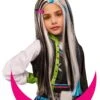 Monster High Frankie Costume Wig For Girls 2 Monster High Frankie Costume Wig For Girls -Halloween Costumes monster high girls frankie wig