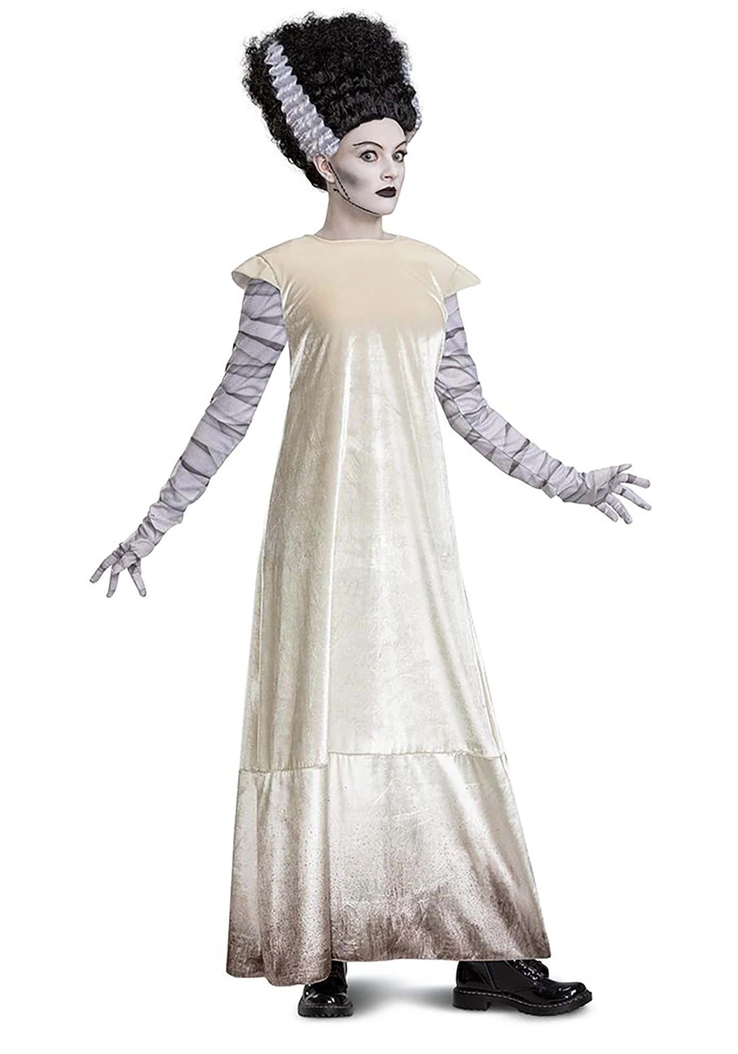 Disguise Monsters Deluxe Bride Of Frankenstein Costume For Adults 3 Disguise Monsters Deluxe Bride Of Frankenstein Costume For Adults