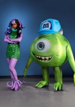 Monsters Inc Mike Wazowski Inflatable Costume 10 Monsters Inc Mike Wazowski Inflatable Costume -Halloween Costumes monsters inc adult mike inflatable costume alt 3