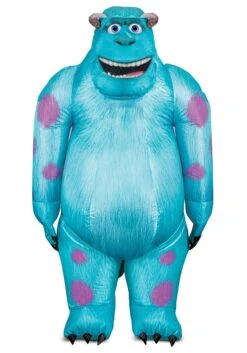 Monsters Inc Sulley Inflatable Costume -Halloween Costumes monsters inc adult sulley inflatable costume alt 6