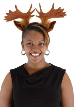Moose Ears & Antlers | Headband